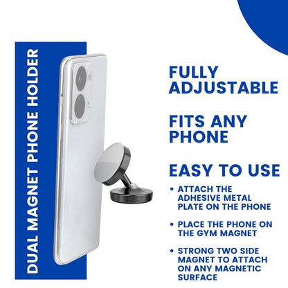 Mini Powerful Dual Magnetic Smartphone Mount & Holder