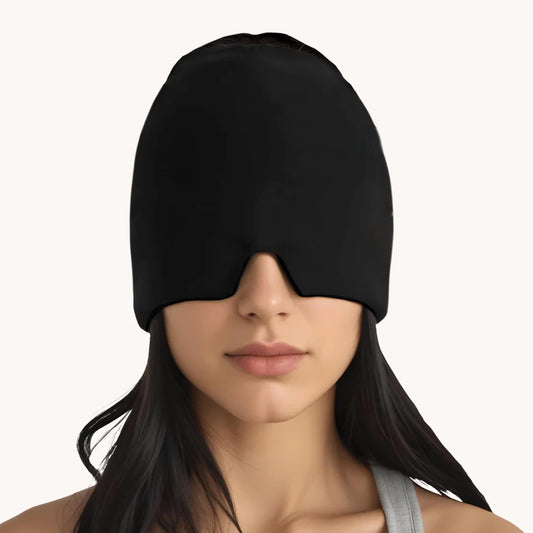 Migraine Relief Head Wrap – Instant Cooling Mask for Headache & Stress Relief